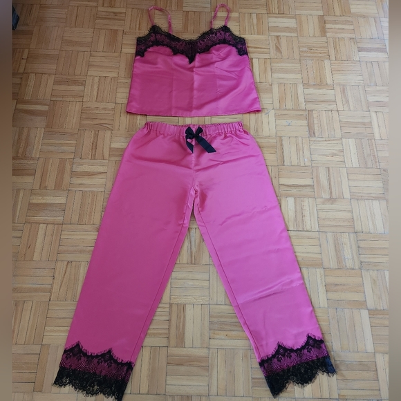 Satin Silk Pagama Size M - Picture 2 of 3